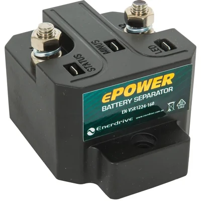 Enerdrive 12v-160A/24v-160A Dual VSR Relay IP67 EN-VSR1224-160
