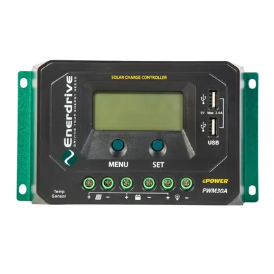 Enerdrive ePOWER PWM Solar Controller- 30amp 12/24 EN43030