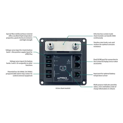 Enerdrive ePRO PLUS Battery Monitor EN55050