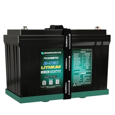 Enerdrive B-TEC 125amp / 12v LiFePO4 Battery Gen2 EPL-125BT-12V