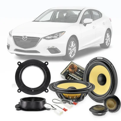 Mazda 3 Axela BM Focal 6.5-Inch Front Speaker Upgrade Bundle 2013-2016