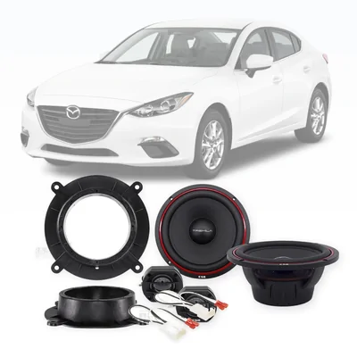 Mazda 3 Axela BM ESB Audio 6.5-Inch Front Speaker Upgrade Bundle 2013-2016