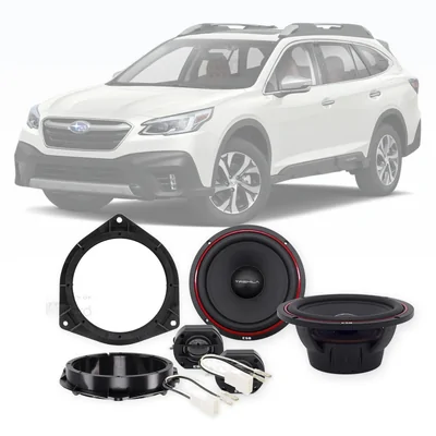 Subaru Outback ESB Audio 6.5-Inch Front Speaker Upgrade Bundle 2015-2020