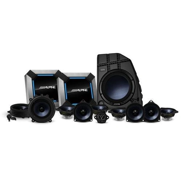 Alpine EV-ULT-TY EV-Series Ultimate Dual Amp Upgrade fits Tesla Model Y