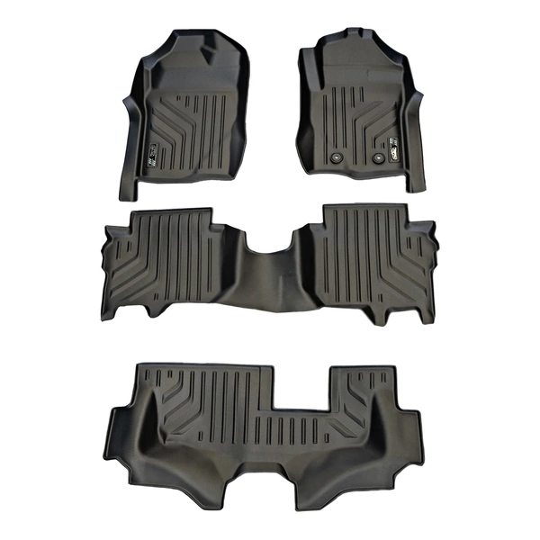 Maxliner Ford Everest 2022 + MaxPro Floor Mats - First, Second, Third & Cargo