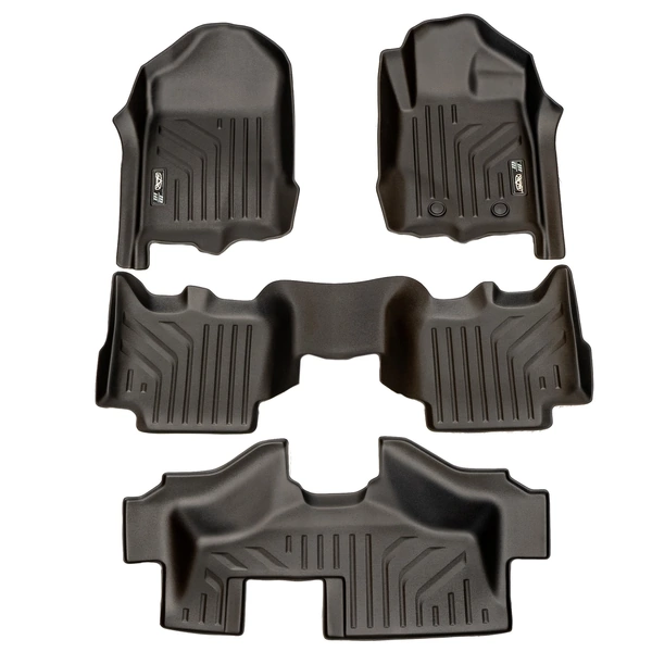 Maxliner Ford Everest 2015 - 2021 MaxPro Floor Mats - First, Second & Third Row