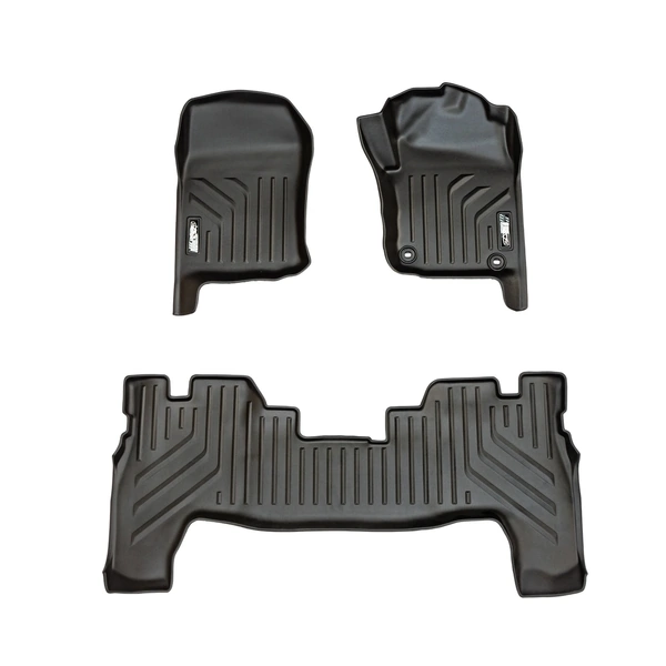 Maxliner Toyota LandCrusier 70 Series MaxPro Floor Mats - Second Row - 2012+ 79 Series Dual Cab & 76 Series Wagon