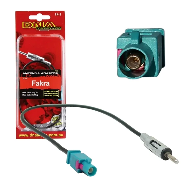 DNA Audio FK-6 Male Fakra To Standard Male Motorola Antenna Plug