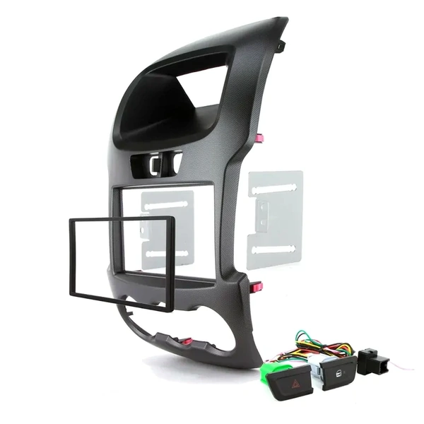 DNA Audio FM-K5008G Fascia Panel To Suit Ford Ranger PX - Graphite