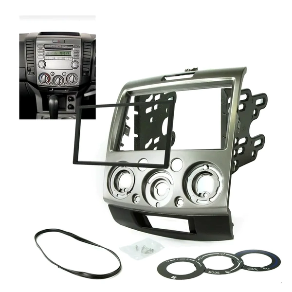 DNA Audio FM-K548C Fascia Panel To Suit Ford Ranger - Silver