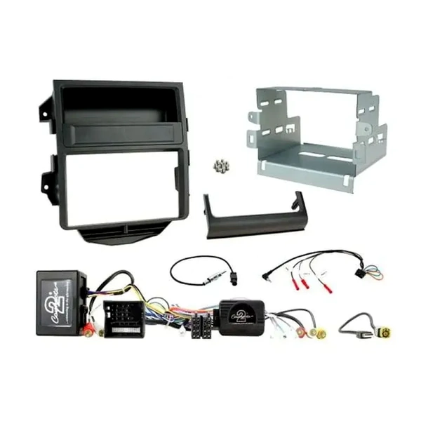 Aerpro FP8513K Head Unit Install Kit Black fits Porsche Macan 2014-2016 Amplified