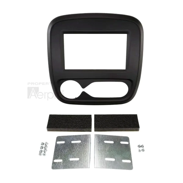 Aerpro FP8587 Double din facia to suit Renault trafic navigation and auto climate