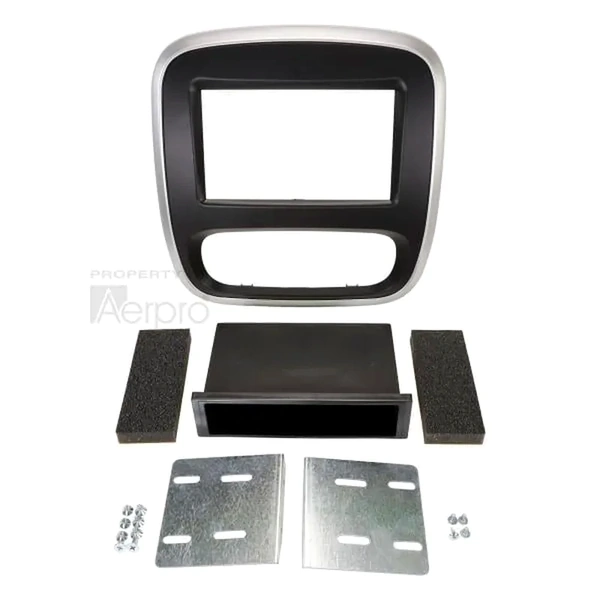 Aerpro FP8588 Double din facia to suit Renault trafic manual climate controls