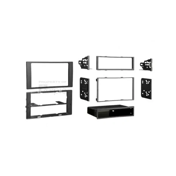 Aerpro FP9245B Single and Double DIN Fascia Black fits Ford Fiesta Focus