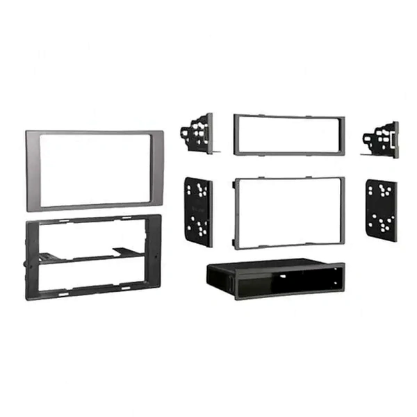 Aerpro FP9245M Single and Double DIN Fascia Silver fits Ford Fiesta Focus