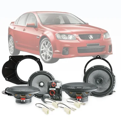 Holden Commodore VE Series II Focal 6.5-Inch Front and Rear Speaker Upgrade Bundle 2011-2012