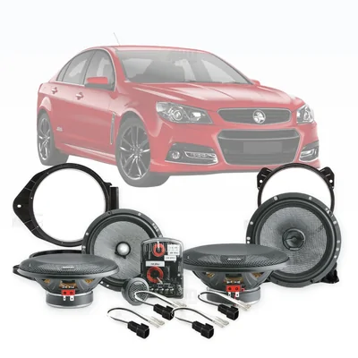 Holden Commodore VF Focal 6.5-Inch Front and Rear Speaker Upgrade Bundle 2013-2017