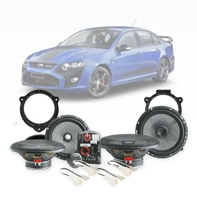 Ford Falcon FG Focal 6.5-Inch Front and Rear Speaker Upgrade Bundle 2008-2011