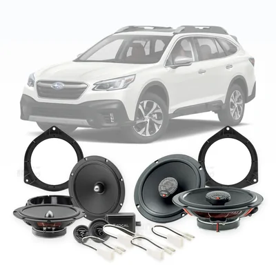 Subaru Outback Focal 6.5-Inch Front and Rear Speaker Upgrade Bundle 2015-2020