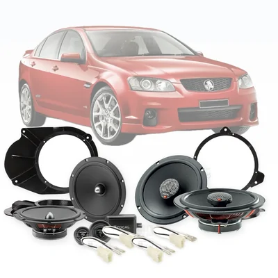Holden Commodore VE Series II Focal 6.5-Inch Front and Rear Speaker Upgrade Bundle 2011-2012