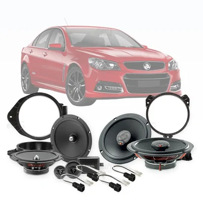 Holden Commodore VF Focal 6.5-Inch Front and Rear Speaker Upgrade Bundle 2013-2017