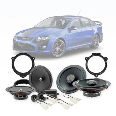 Ford Falcon FG Focal 6.5-Inch Front and Rear Speaker Upgrade Bundle 2008-2011