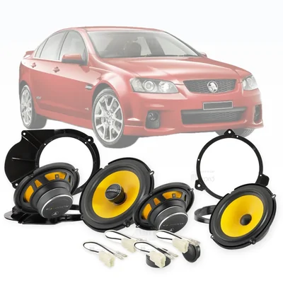 Holden Commodore VE Series II JL Audio 6.5-Inch Front and Rear Speaker Upgrade Bundle 2011-2012