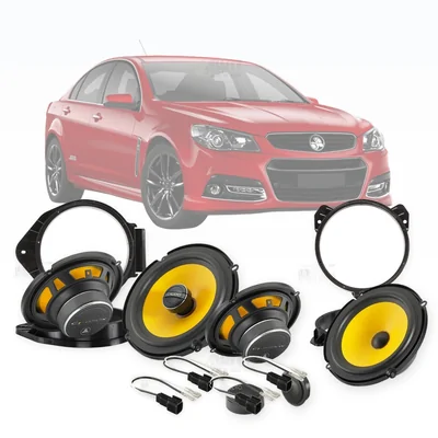 Holden Commodore VF JL Audio 6.5-Inch Front and Rear Speaker Upgrade Bundle 2013-2017