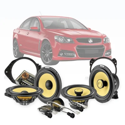 Holden Commodore VF Focal 6.5-Inch Front and Rear Speaker Upgrade Bundle 2013-2017