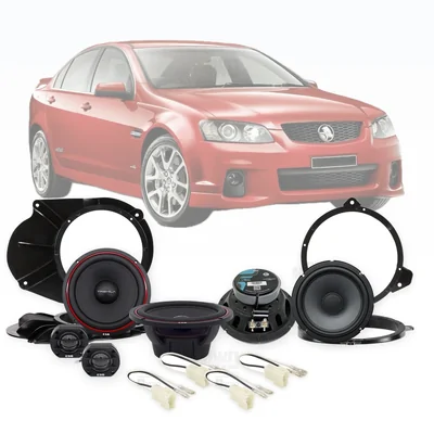 Holden Commodore VE Series II ESB Audio 6.5-Inch Front and Rear Speaker Upgrade Bundle 2011-2012