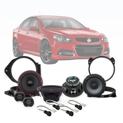 Holden Commodore VF ESB Audio 6.5-Inch Front and Rear Speaker Upgrade Bundle 2013-2017