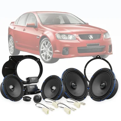 Holden Commodore VE Series II Audio Control 6.5-Inch Front and Rear Speaker Upgrade Bundle 2011-2012