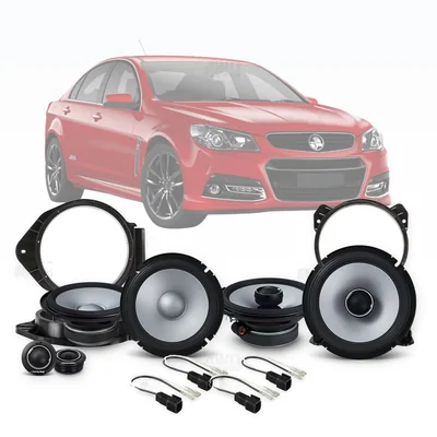 Holden Commodore VF Alpine 6.5-Inch Front and Rear Speaker Upgrade Bundle 2013-2017