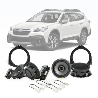 Subaru Outback Sony 6.5-Inch Front and Rear Speaker Upgrade Bundle 2015-2020