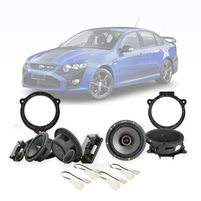 Ford Falcon FG Sony 6.5-Inch Front and Rear Speaker Upgrade Bundle 2008-2011