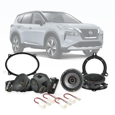 Nissan X-Trail T33 Sony 6x9-Inch Front and 6.5-Inch Rear Speaker Upgrade Bundle 2022-Onwards