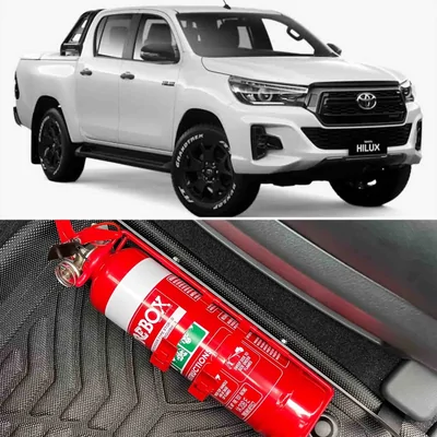 Razed Toyota Hilux N80 (2015-2025) Fire Extinguisher Bracket