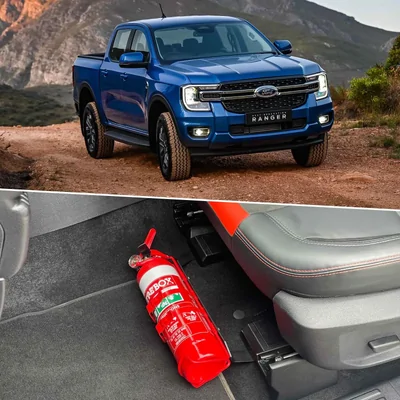 Razed Ford Ranger / Everest Next Gen Fire Extinguisher Bracket