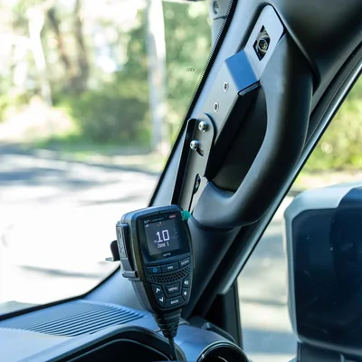 Razed Grab Handle Phone & UHF Mounts – Toyota Prado 250, LC300 & Lexus GX550
