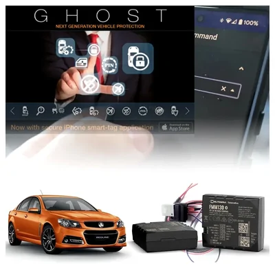 Autowatch Ghost II + ImmoTrack GPS Tracker & Immobiliser Bundle To Suit Holden VF Commodore | Supply & Install
