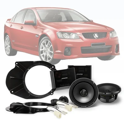 Holden Commodore VE Series II Alpine 6.5-Inch Front Speaker Upgrade Bundle 2011-2012