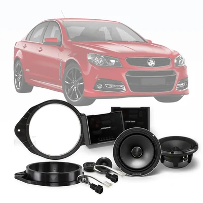 Holden Commodore VF Alpine 6.5-Inch Front Speaker Upgrade Bundle 2013-2017