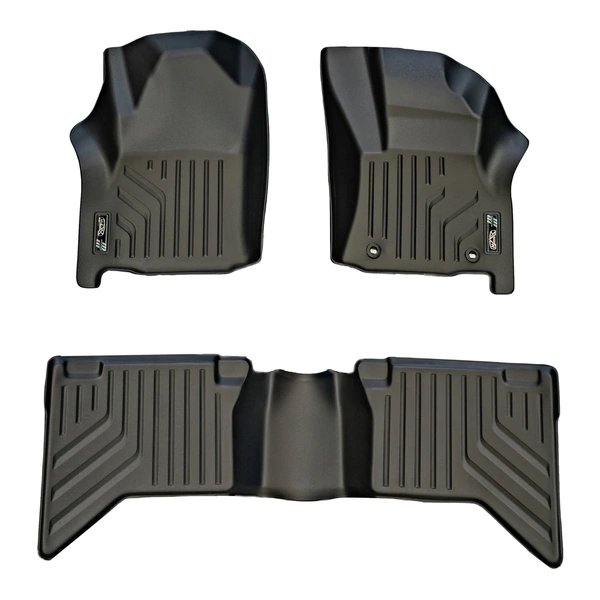Maxliner Toyota Hilux 2015+ MaxPro Floor Mats - Automatic Vehicles Only - First & Second Row