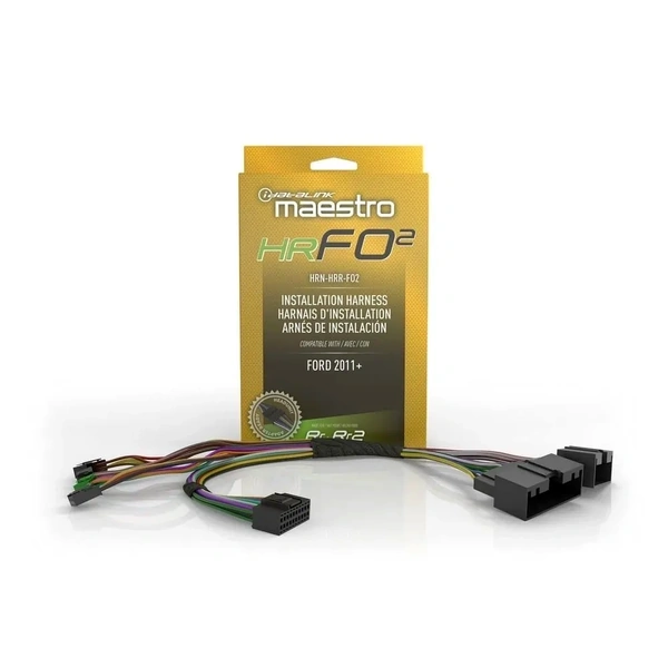 iDatalink Maestro HRN-HRR-FO2 T-Harness with HU Connector suit Ford 11-on
