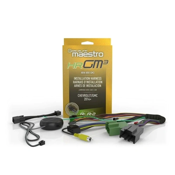 iDatalink Maestro HRN-HRR-GM3 T-Harness with HU Connector suit Colorado 8" 2017-on