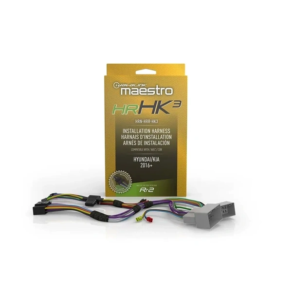 iDatalink Maestro HRN-HRR-HK3 HRN-HRR-HK3 Plug and Play T Harness suits Hyundai and K
