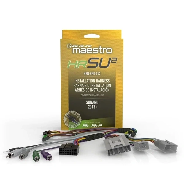 iDatalink Maestro HRN-HRR-SU2 T-Harness with HU Connector suit Subaru 12-21