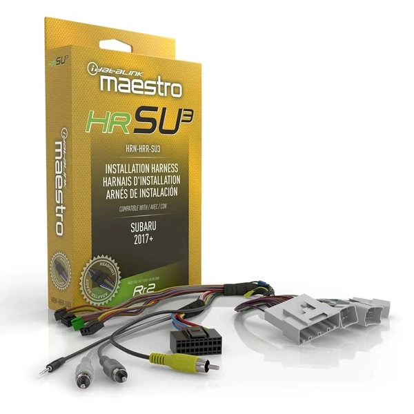 iDatalink Maestro HRN-HRR-SU3 Plug N Play Maestro RR2 T-Harness for Select 2017-up Subaru Models