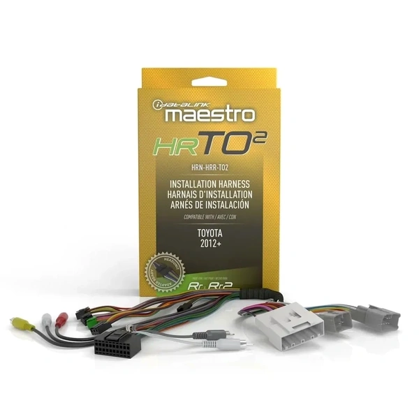 iDatalink Maestro HRN-HRR-TO2 T-Harness with HU Connector suit Toyota 12-21