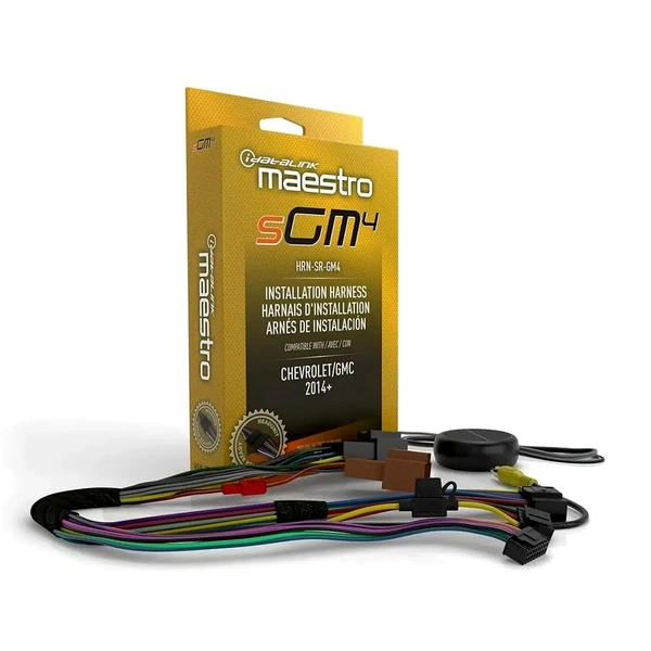 iDatalink Maestro HRN-SR-GM4 Plug N Play Maestro SR T-Harness for Select 2016-up GM Models